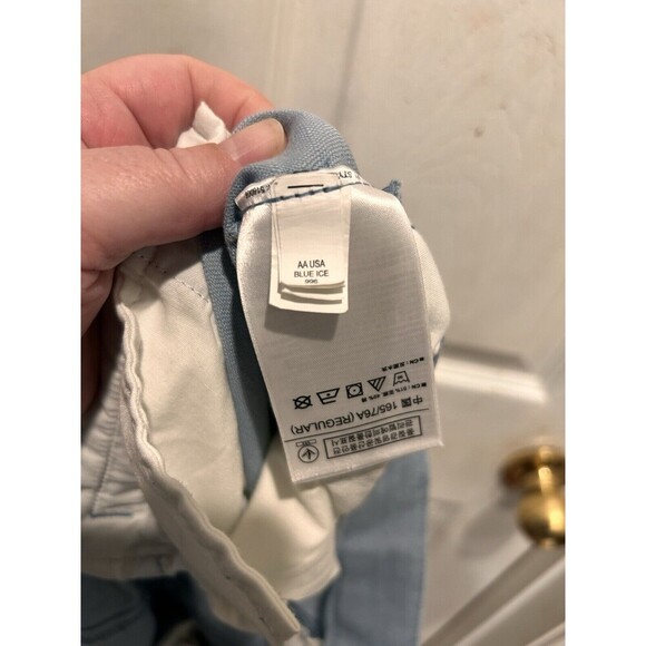 Gap Light Blue Linen/Cotton Chino Pants Women’s Size 12 - Picture 9 of 10